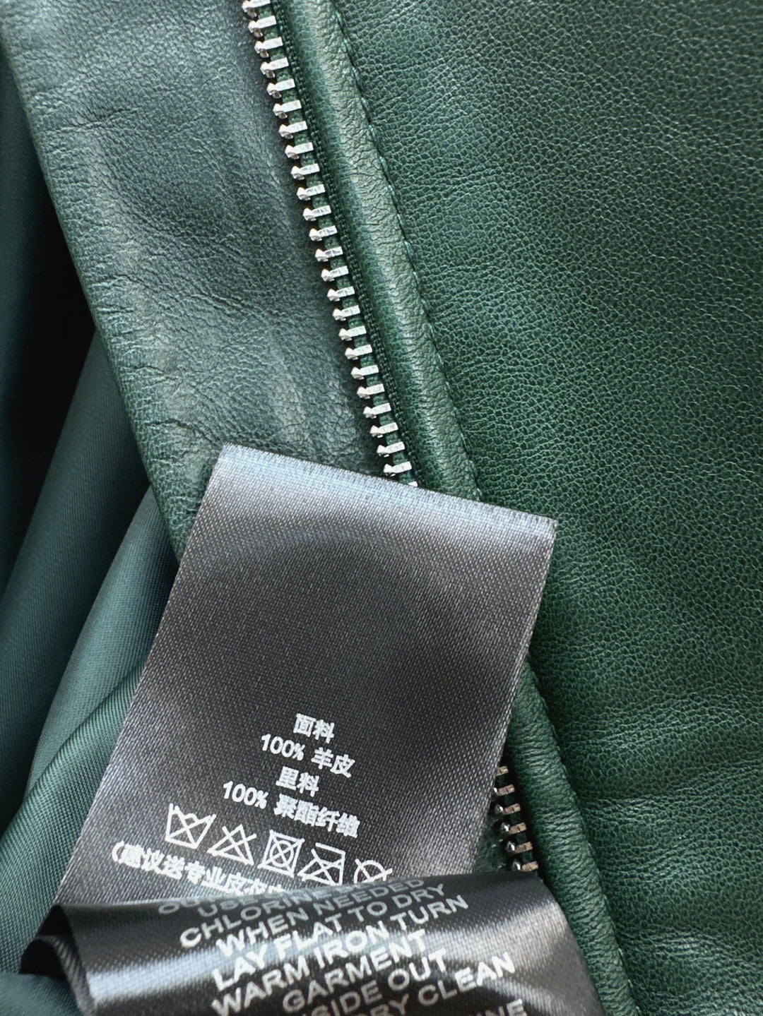 Loe* 25ss draped jacket in nappa lambskin