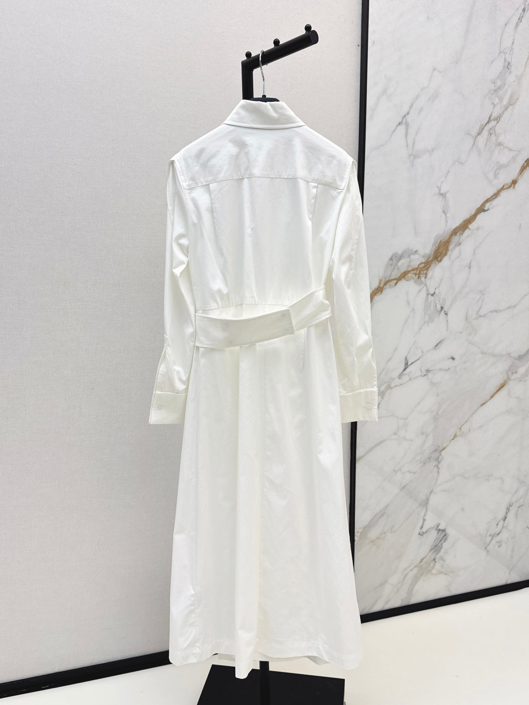 MaxM* 25ss long wrinkles shirtdress