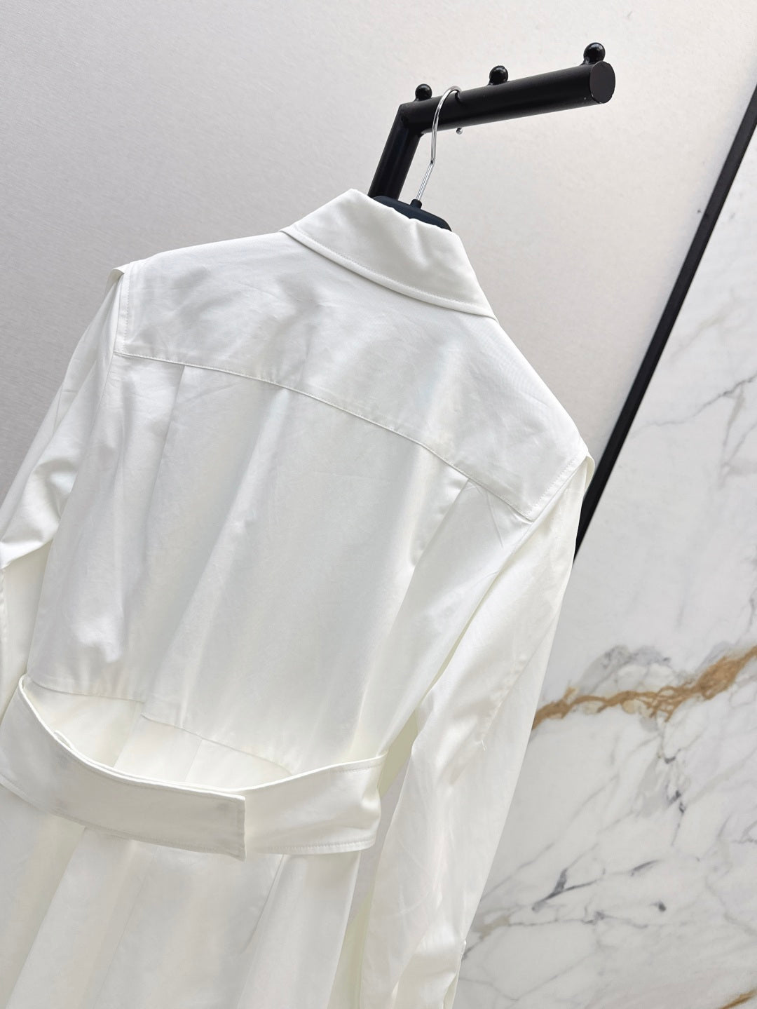 MaxM* 25ss long wrinkles shirtdress