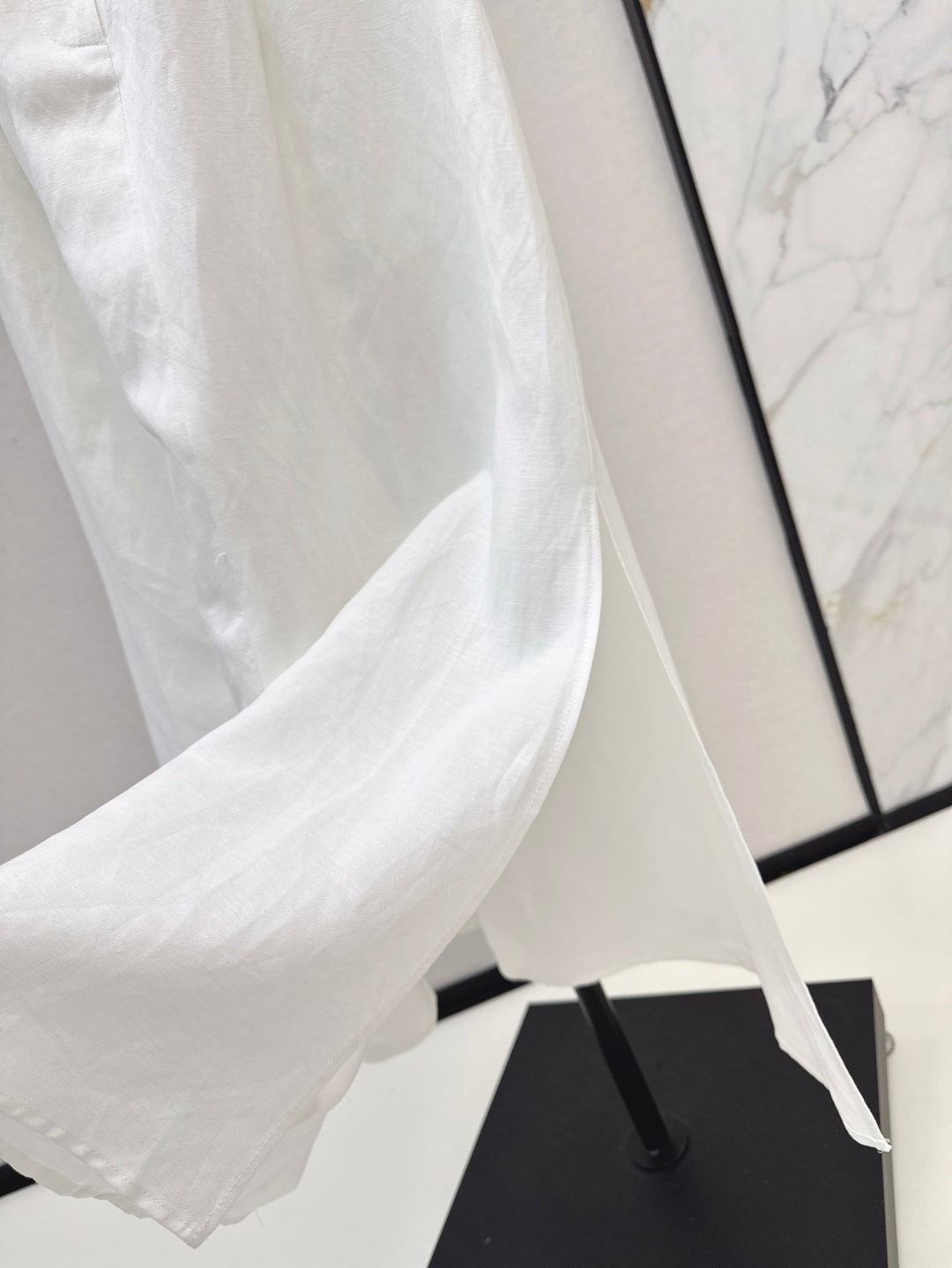 Pra* 25ss cotton belted dress