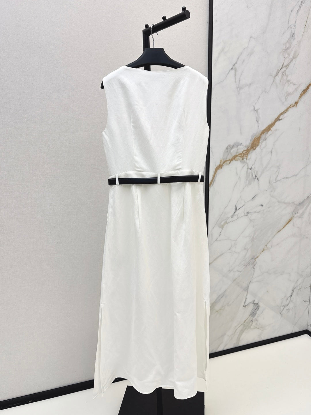 Pra* 25ss cotton belted dress