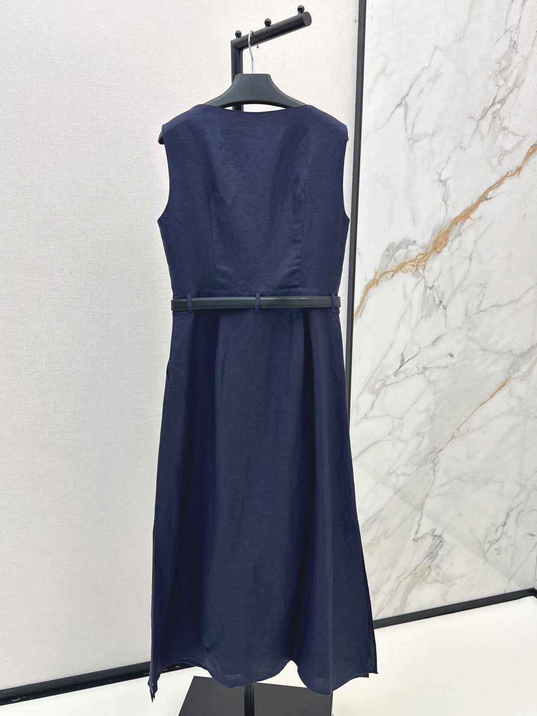 Pra* 25ss cotton belted dress