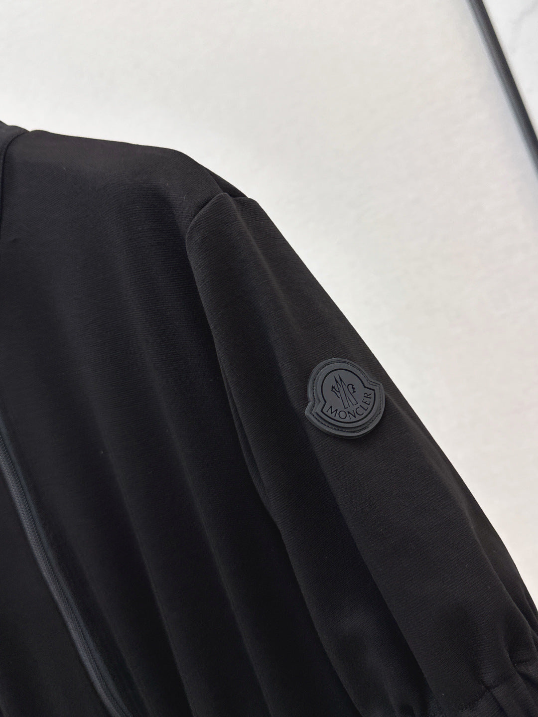 Monc* 25ss turtleneck cotton midi dress