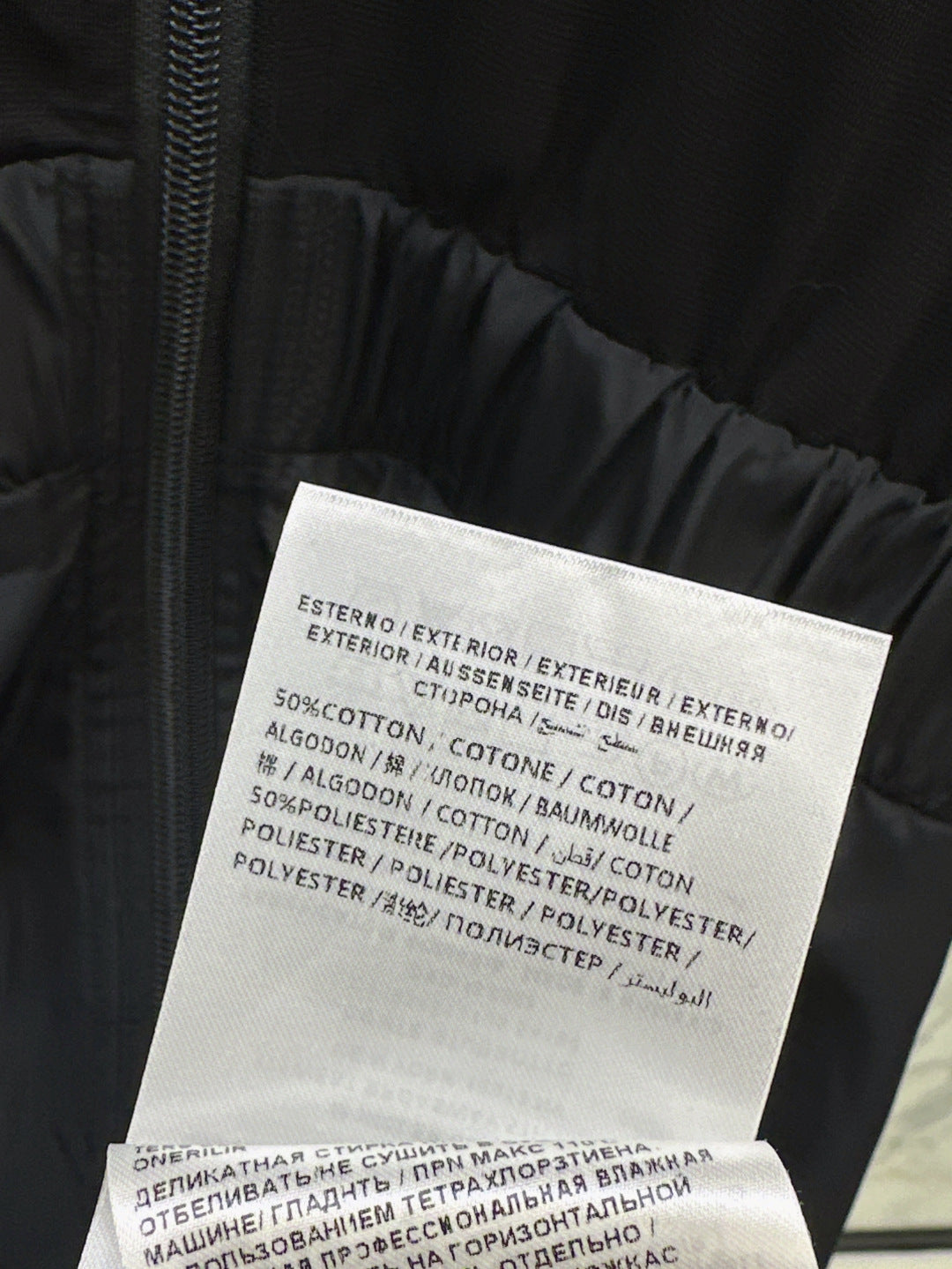 Monc* 25ss turtleneck cotton midi dress