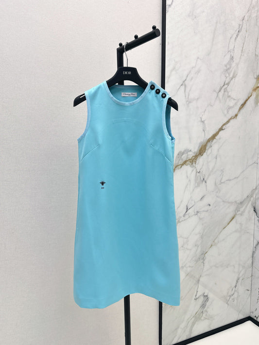 D*r 25ss embroidered short dress