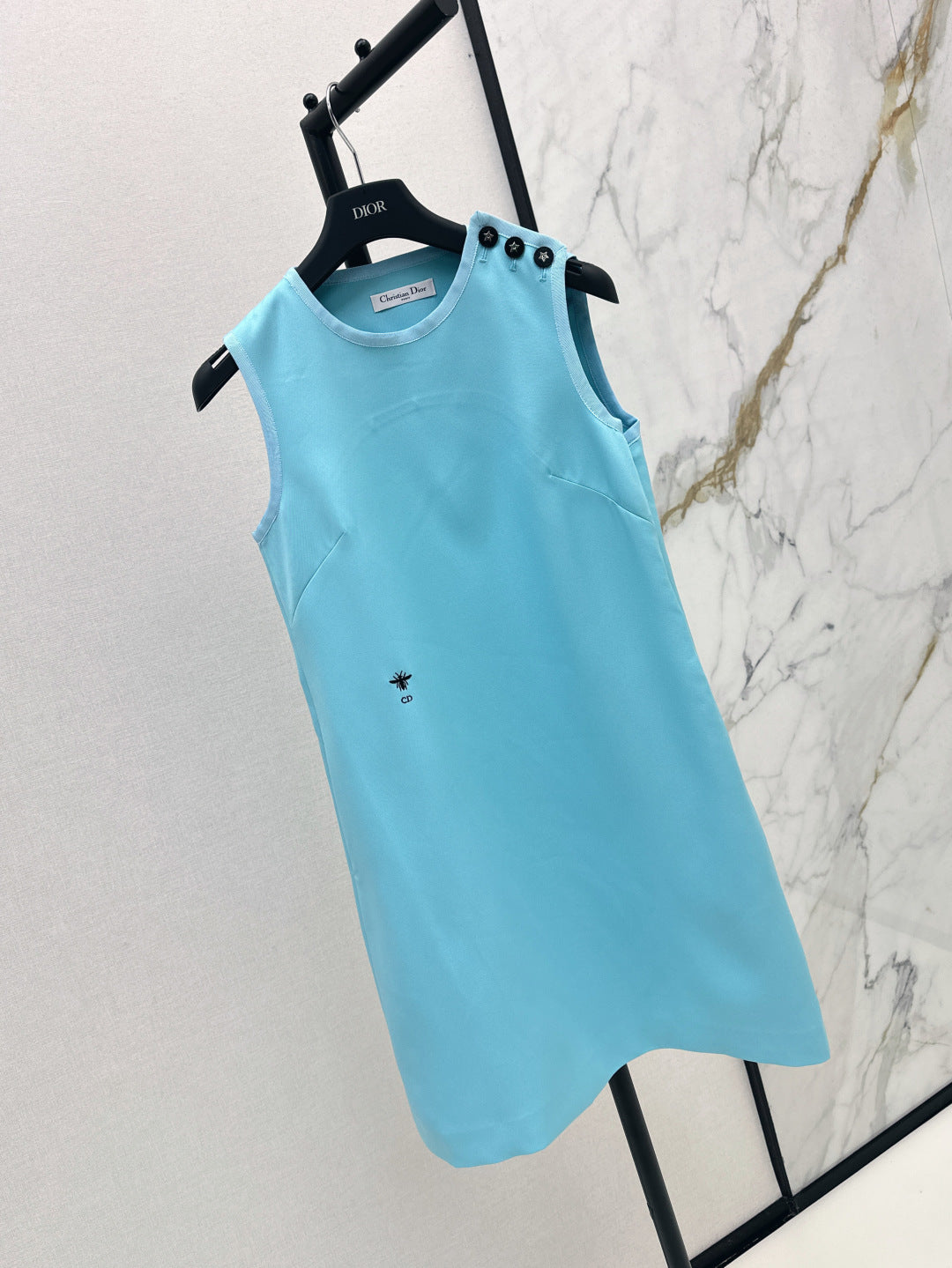 D*r 25ss embroidered short dress