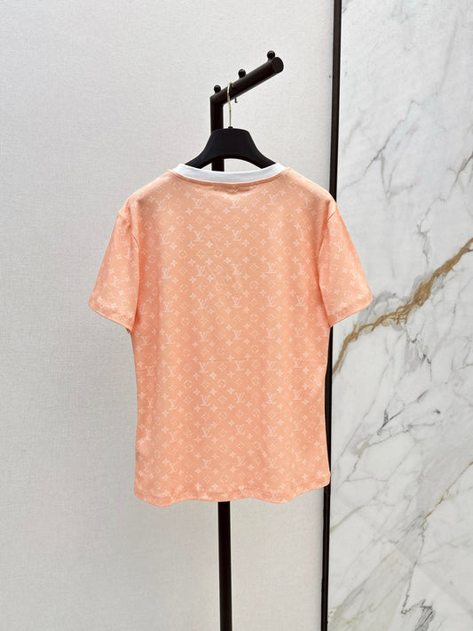 Loui* 25ss monogram cotton t-shirt