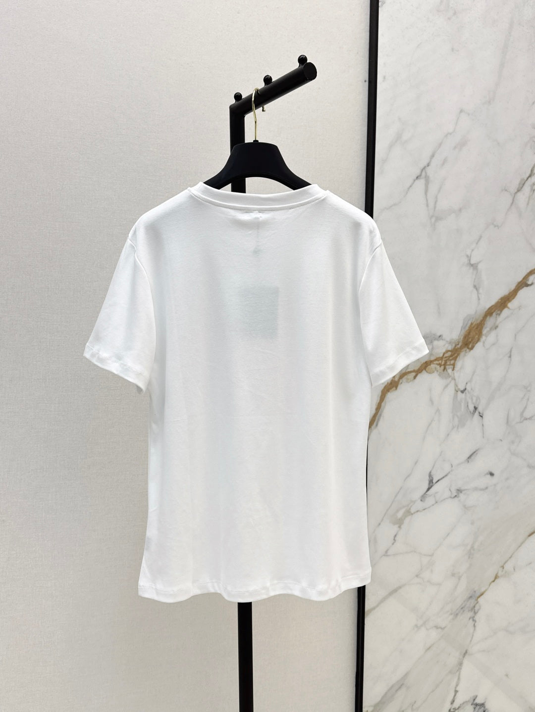 Loui* 25ss cursive signature cotton t-shirt