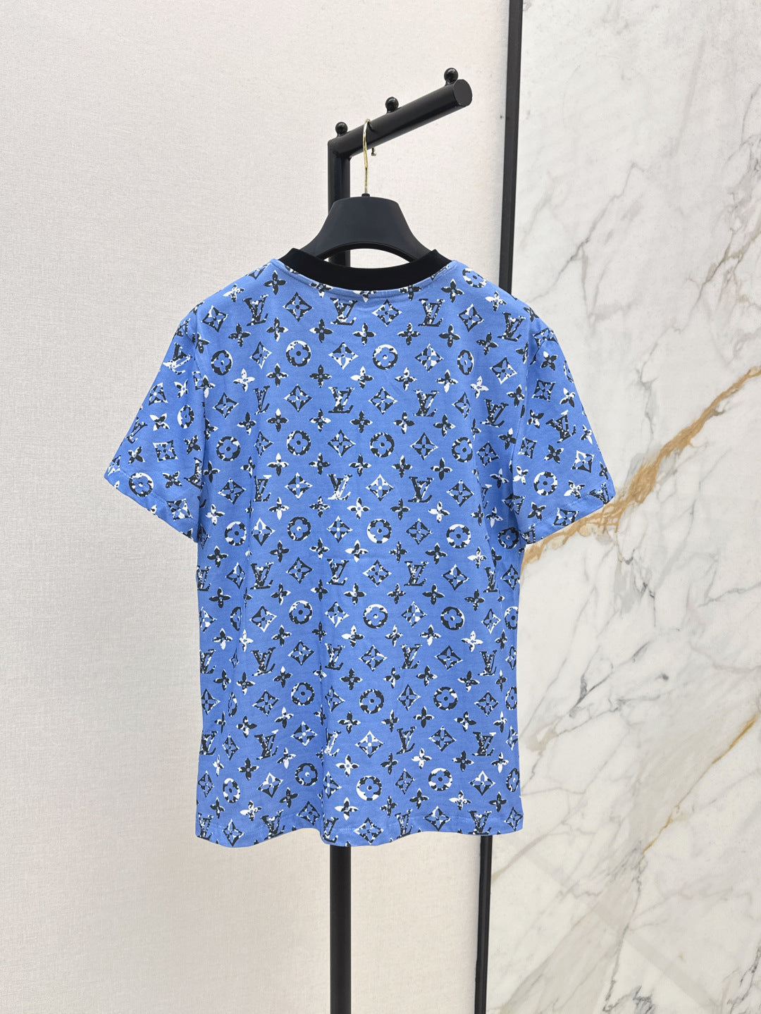 Loui* 25ss washed monogram cotton t-shirt