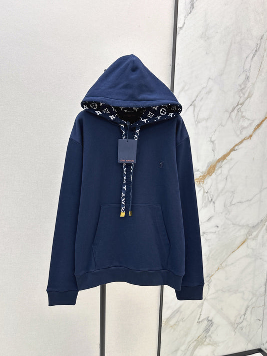 Loui* 25ss signature cotton hoodie