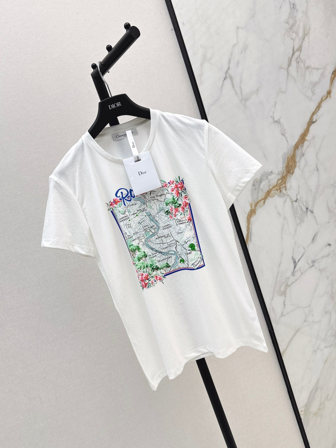 D*r 24ss print souvenir t-shirt