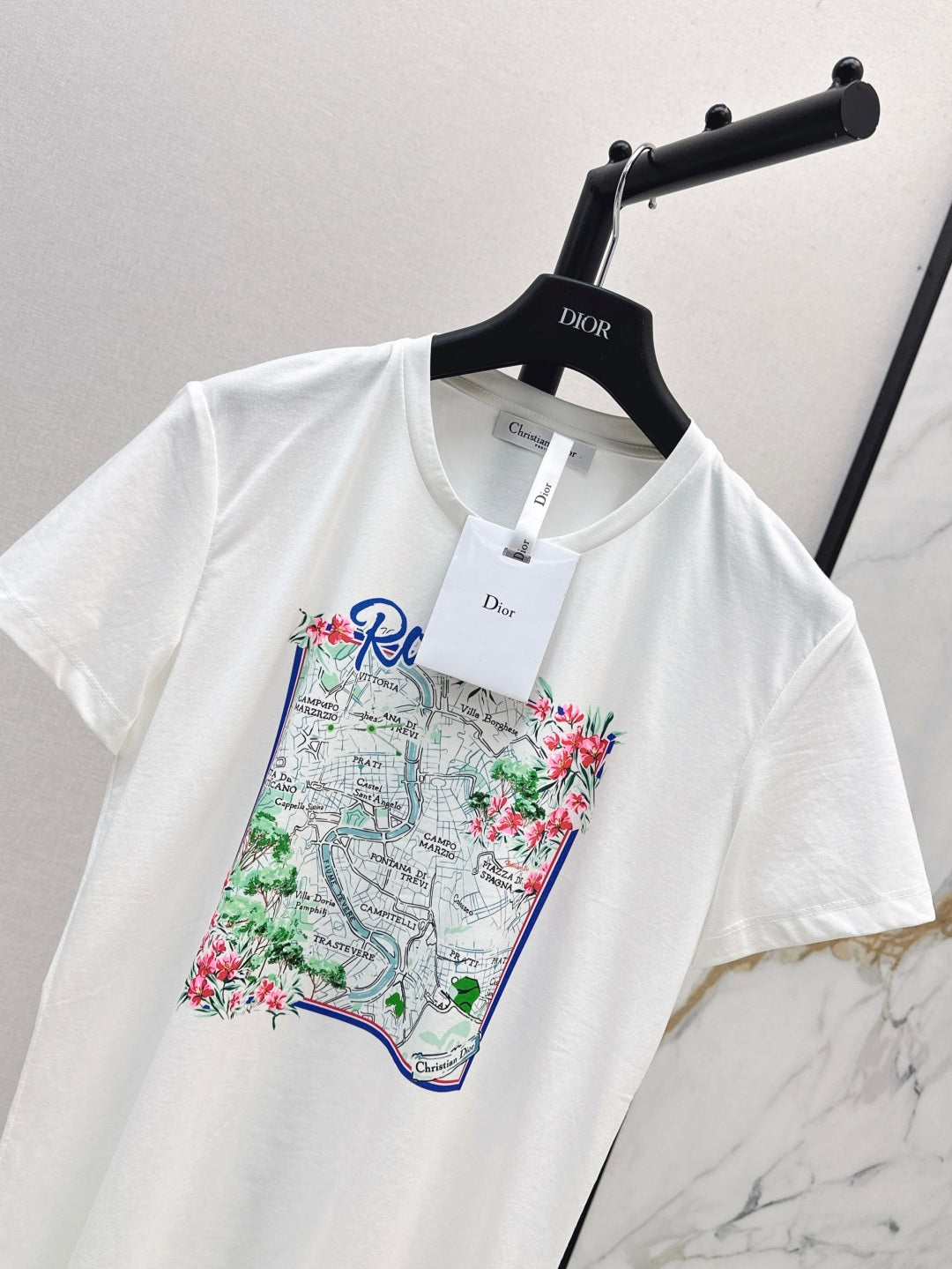 D*r 24ss print souvenir t-shirt