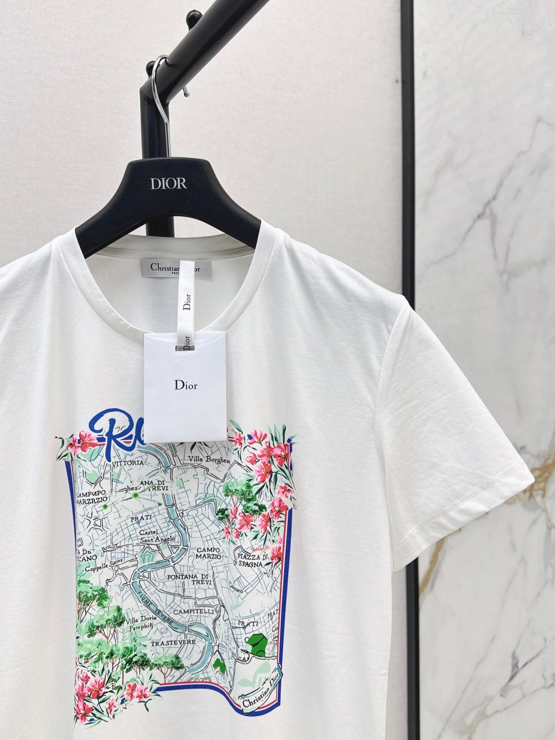 D*r 24ss print souvenir t-shirt