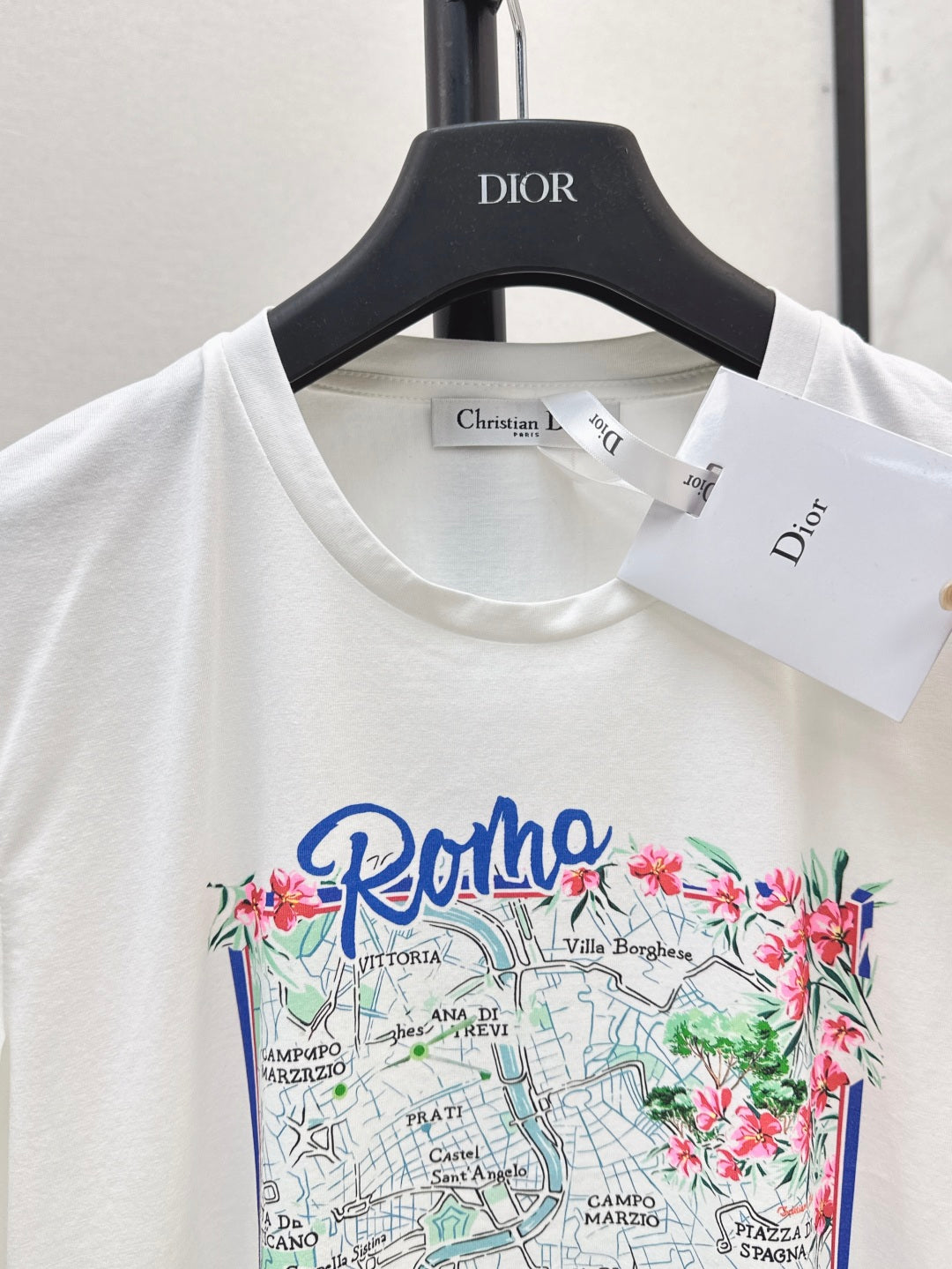 D*r 24ss print souvenir t-shirt