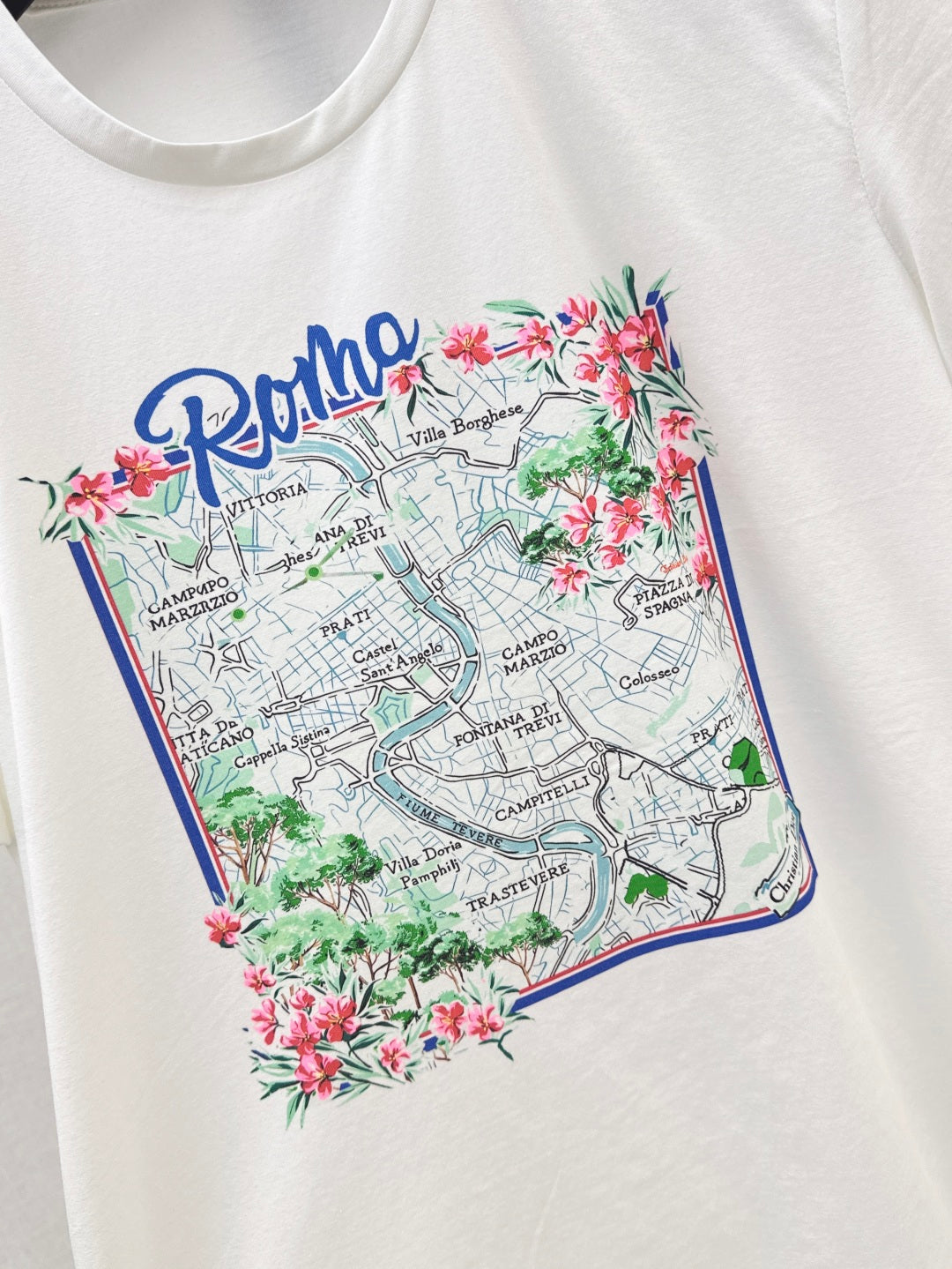 D*r 24ss print souvenir t-shirt