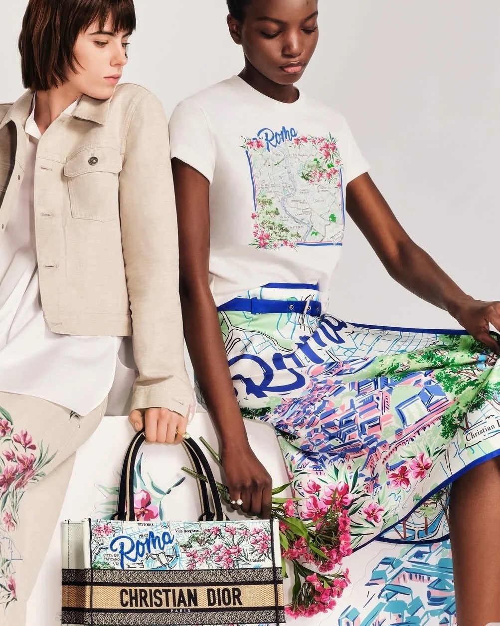 D*r 24ss print souvenir t-shirt