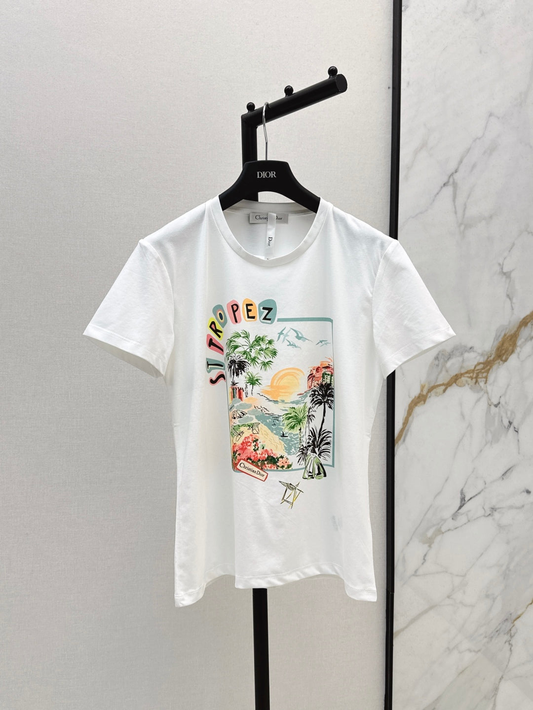 D*r 24ss print souvenir t-shirt