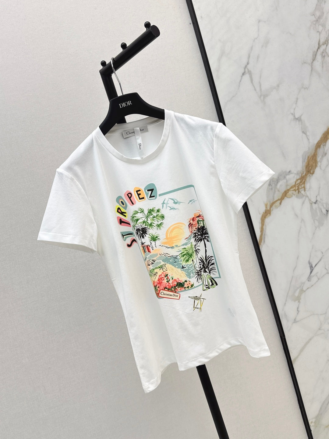 D*r 24ss print souvenir t-shirt