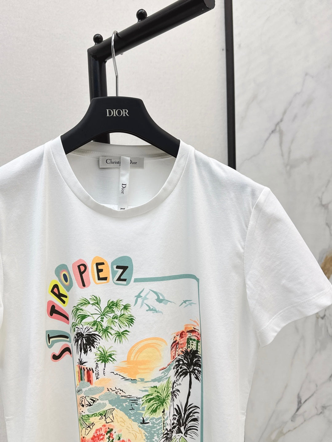 D*r 24ss print souvenir t-shirt