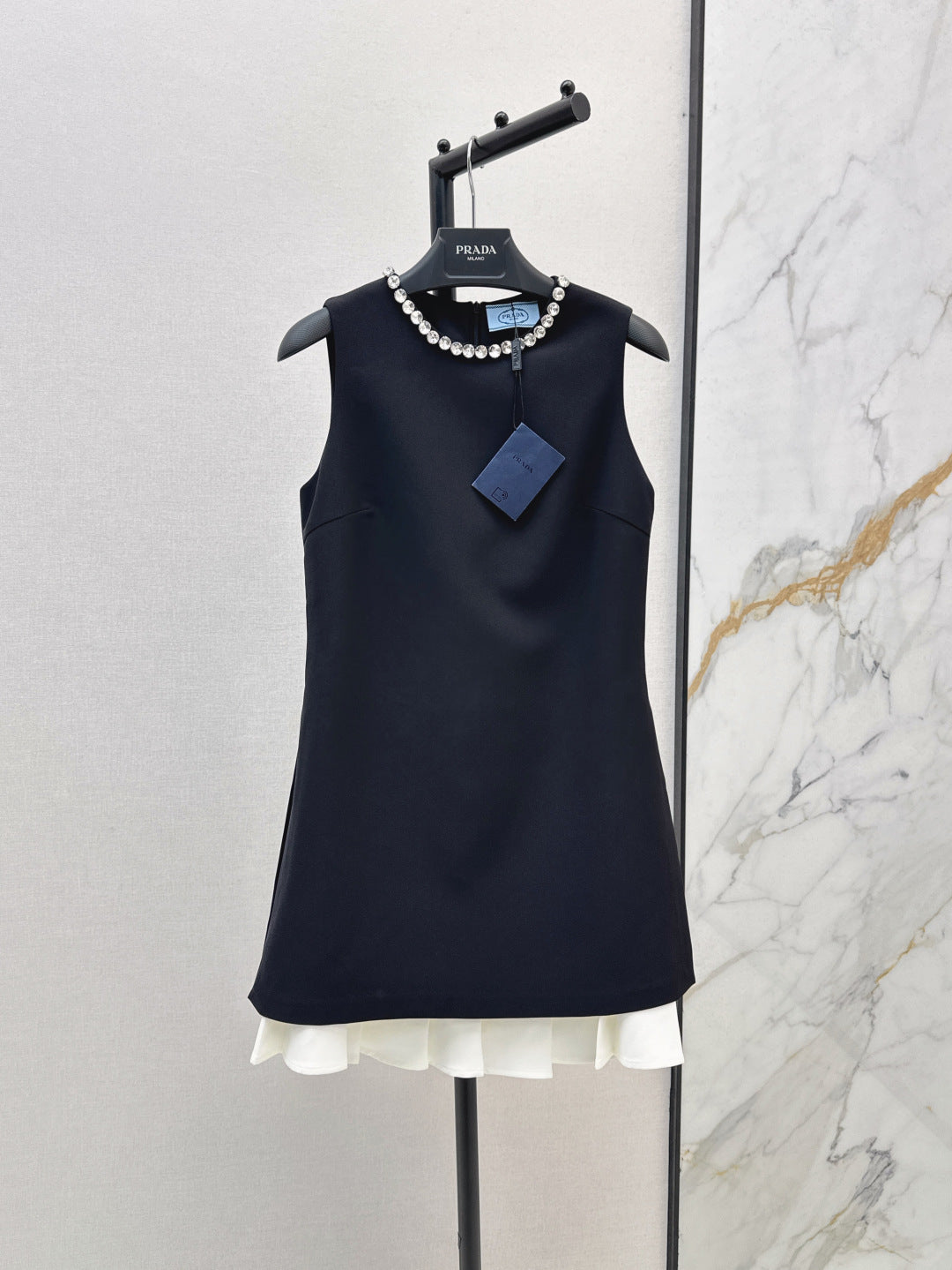 M*u 25ss beaded color-block dress
