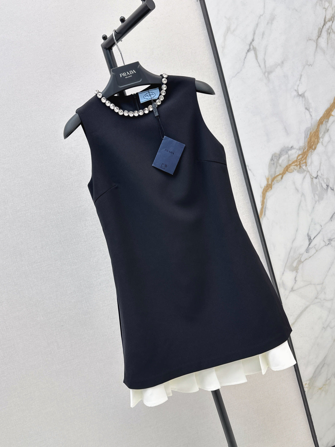 M*u 25ss beaded color-block dress