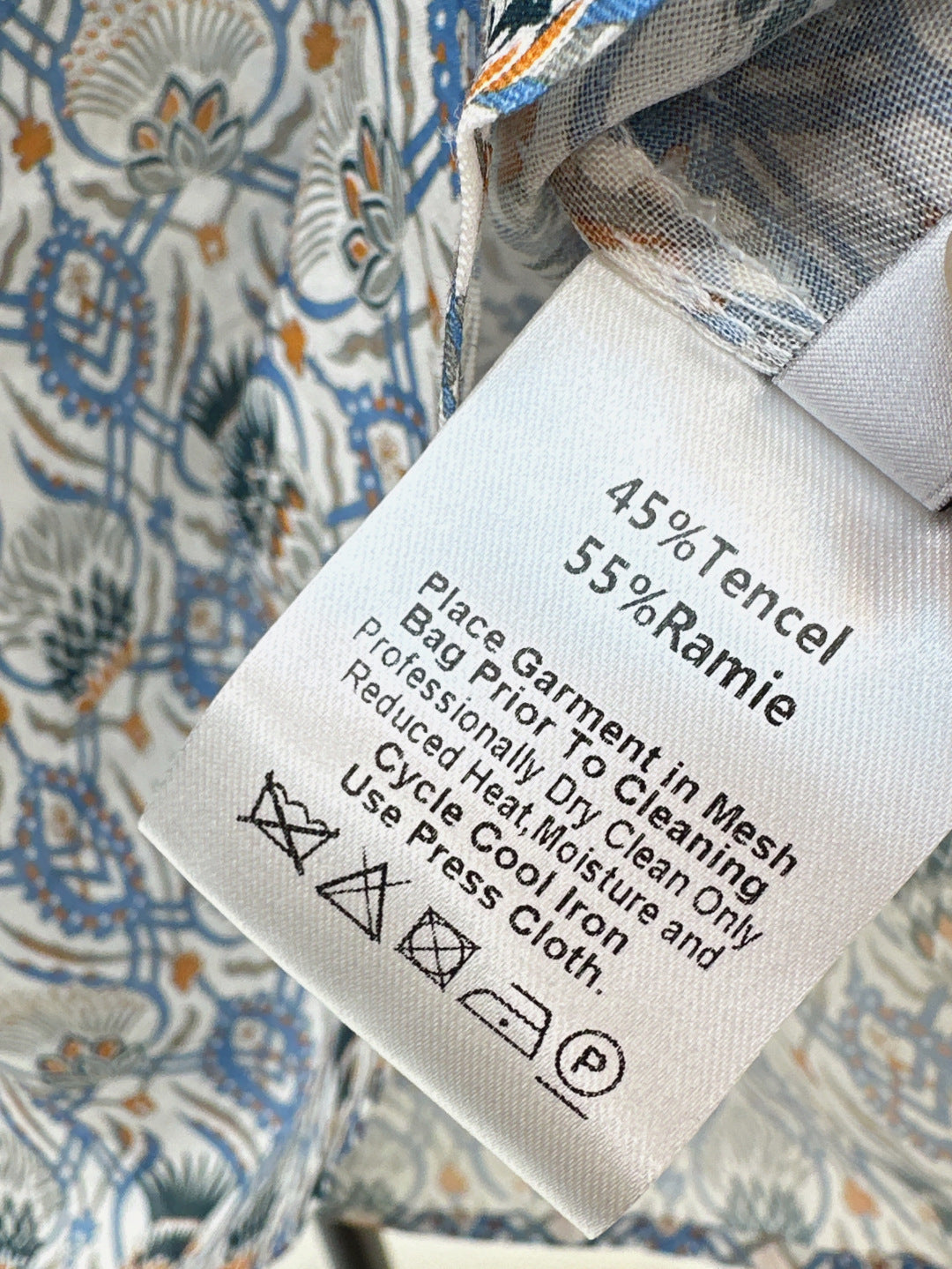 Lor*P 25ss thistle floral top