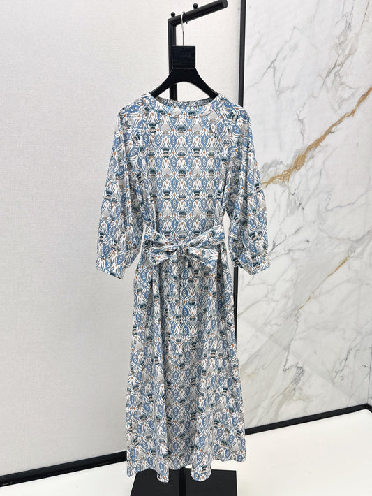 Lor*P 25ss thistle printed long dress