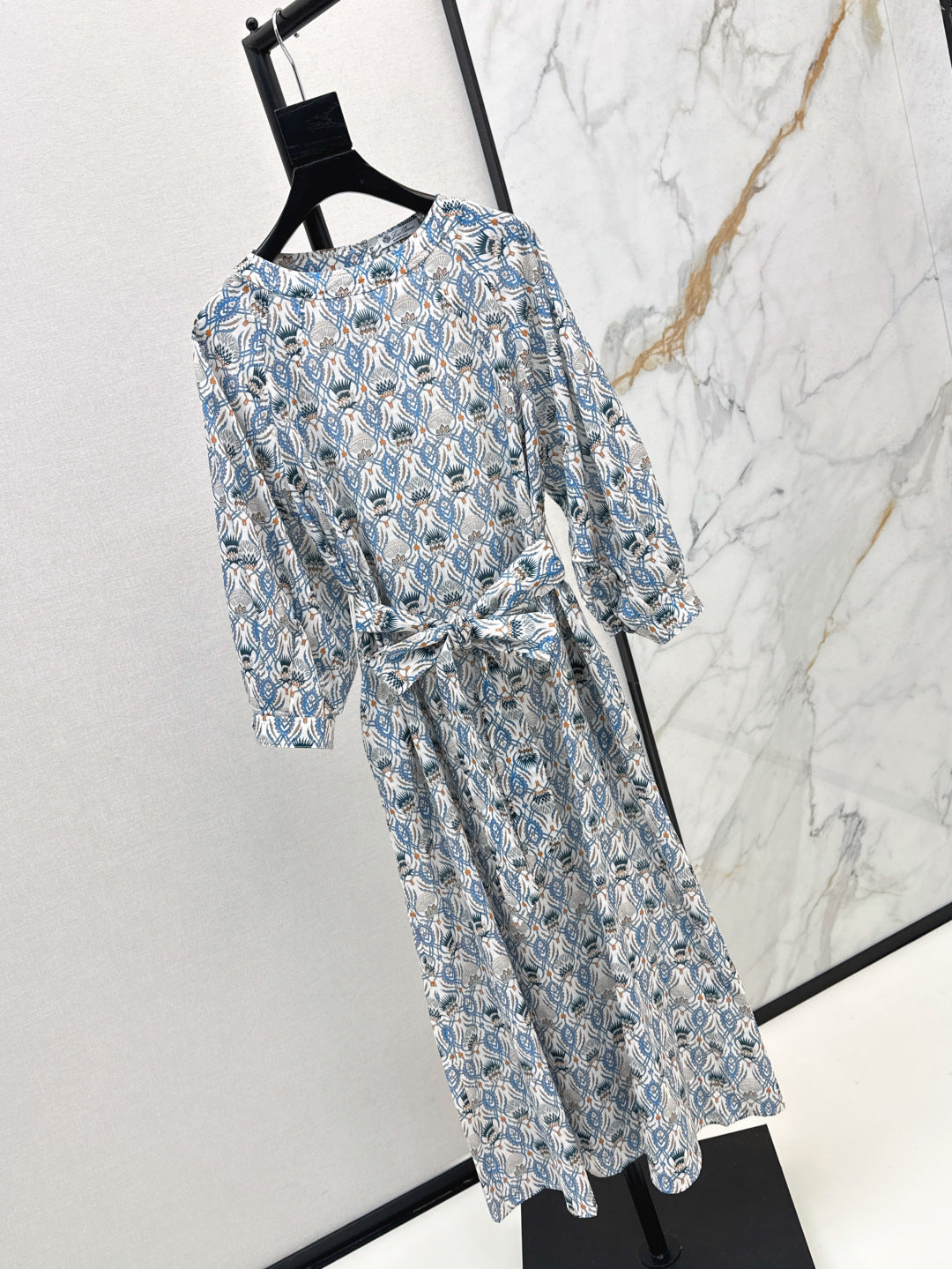 Lor*P 25ss thistle printed long dress