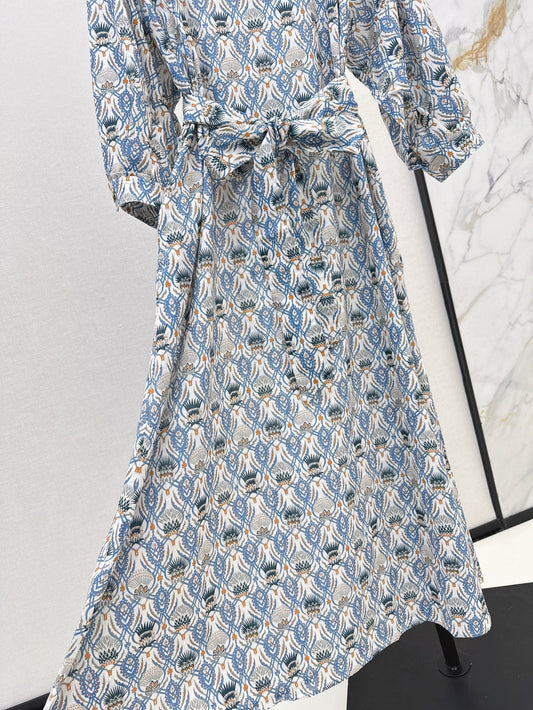 Lor*P 25ss thistle printed long dress