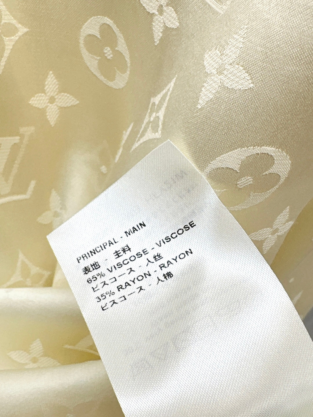 Loui* 25ss monogram zipper neckline dress