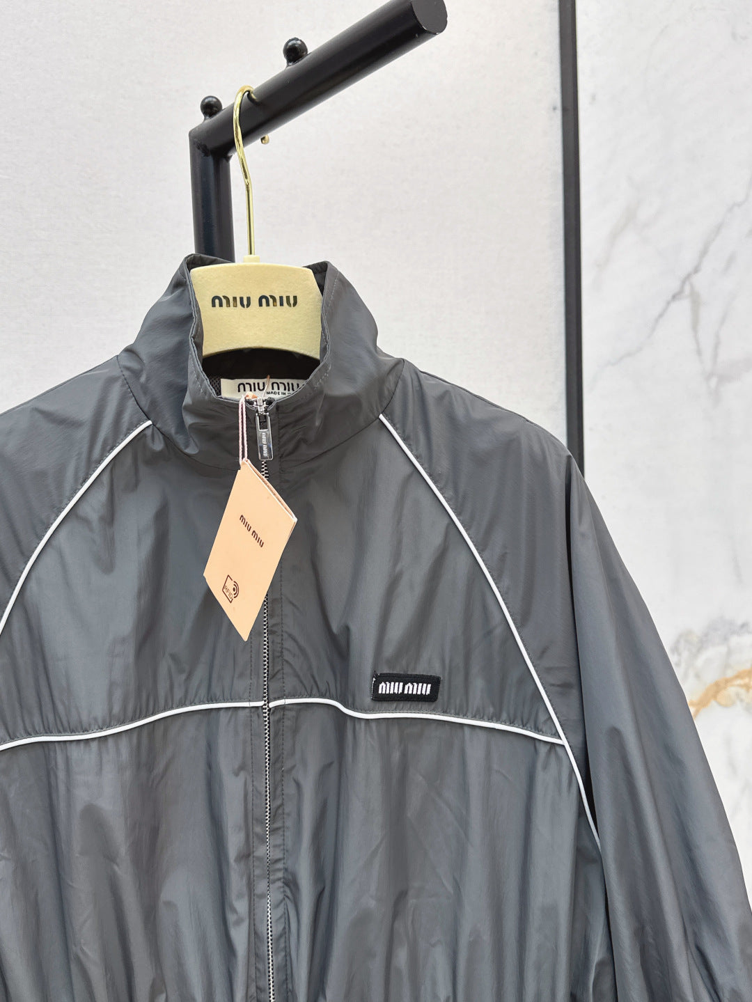 M*u 25ss tech silk mini-dress