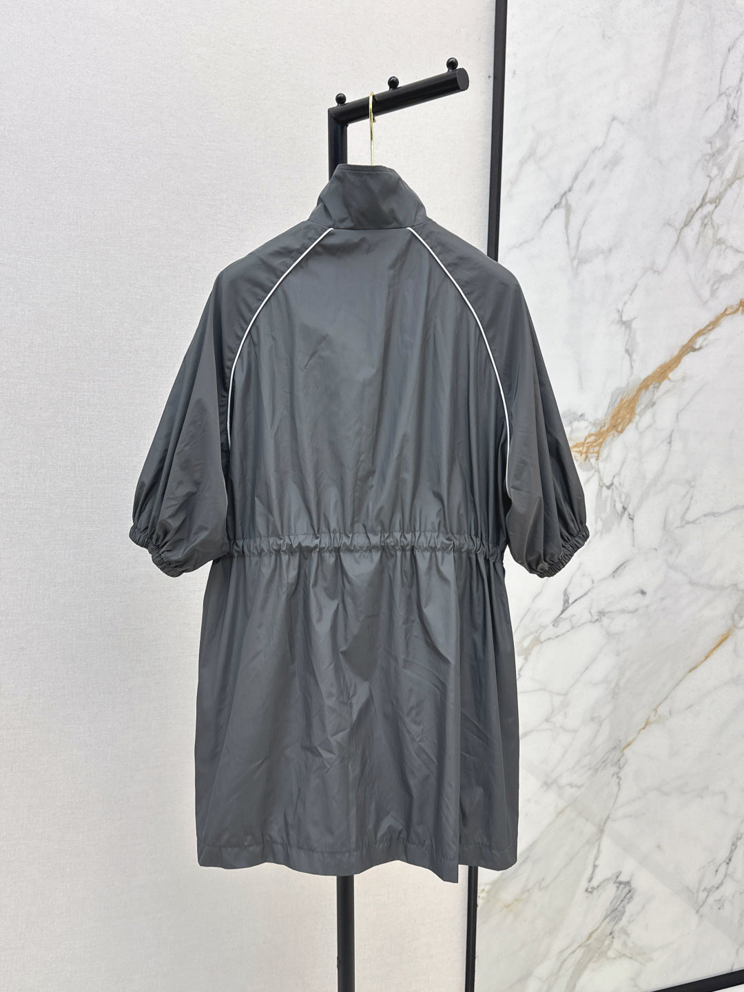 M*u 25ss tech silk mini-dress