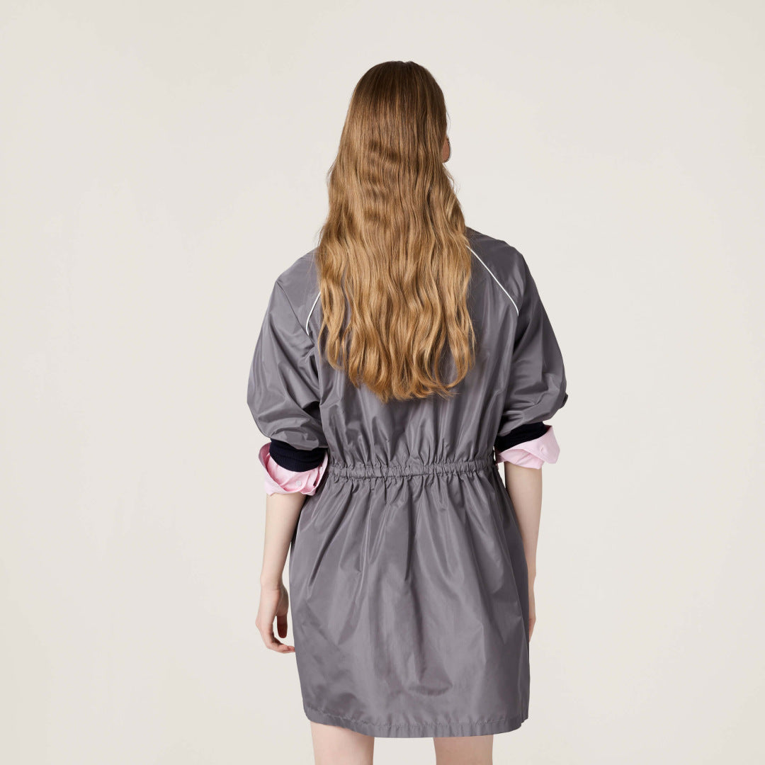 M*u 25ss tech silk mini-dress