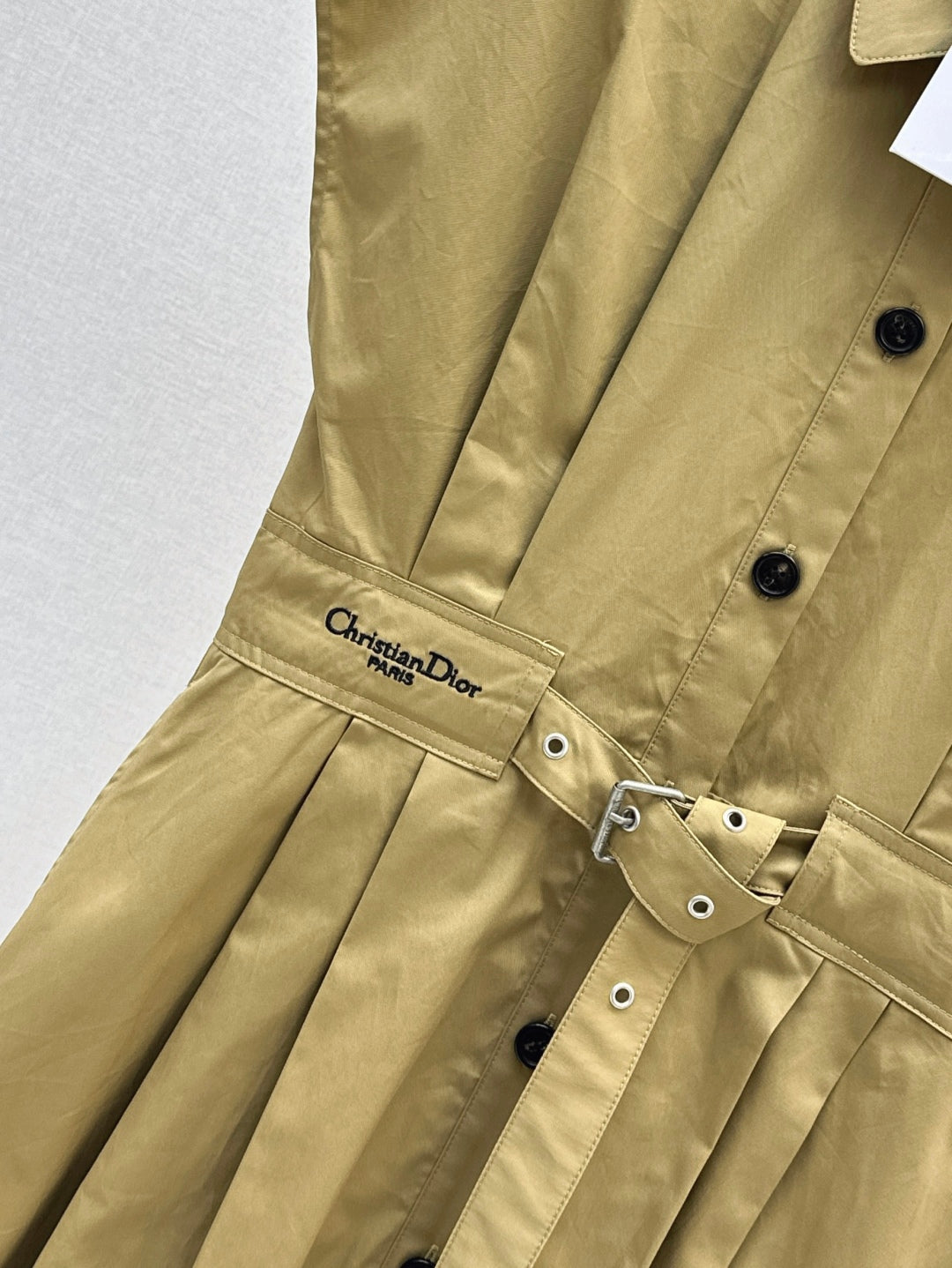 D*r 25ss short belted shirtdress