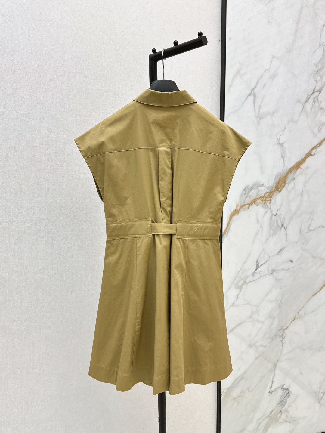 D*r 25ss short belted shirtdress