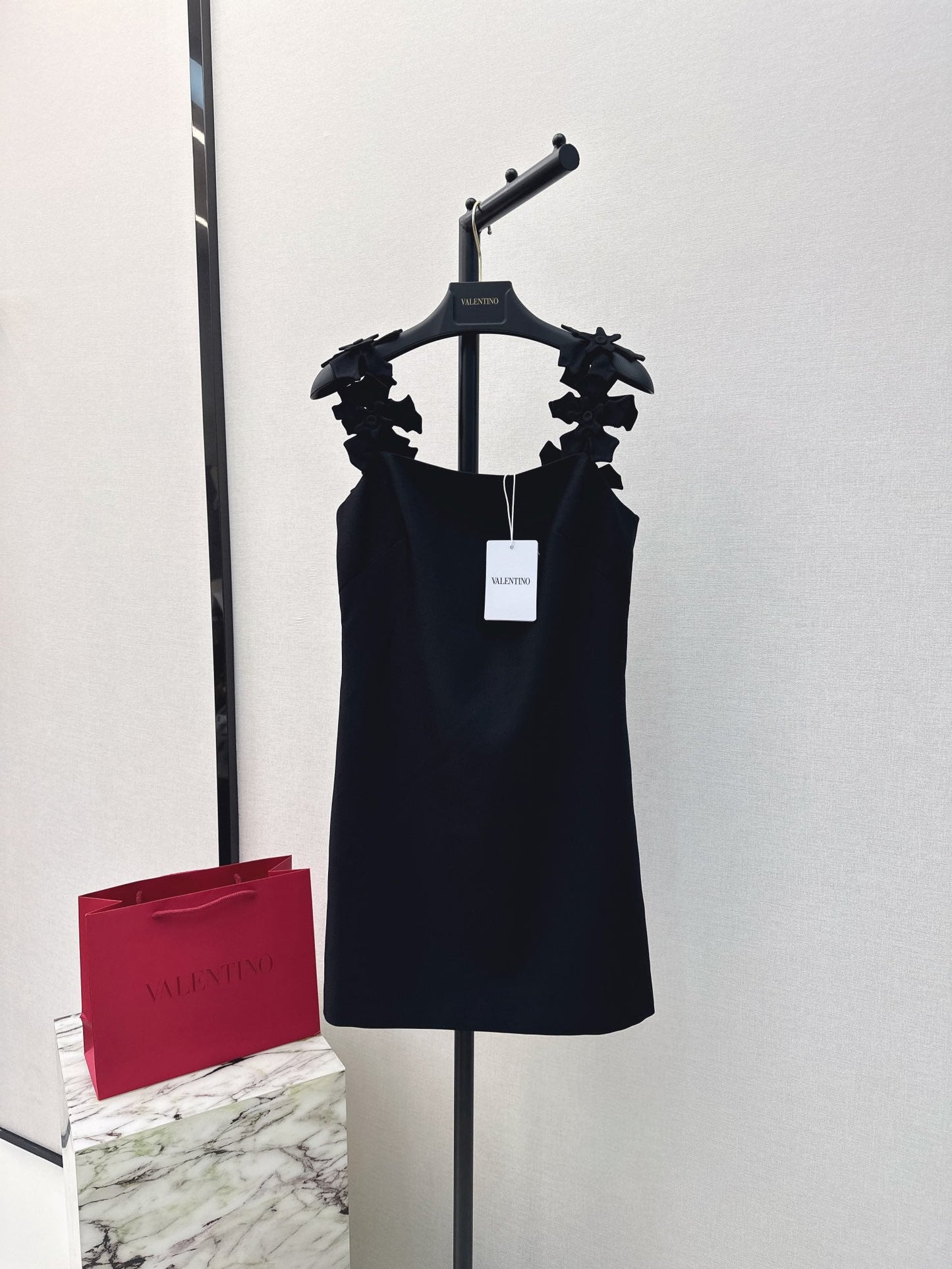 Valen* 25ss 3D flower slip short dress