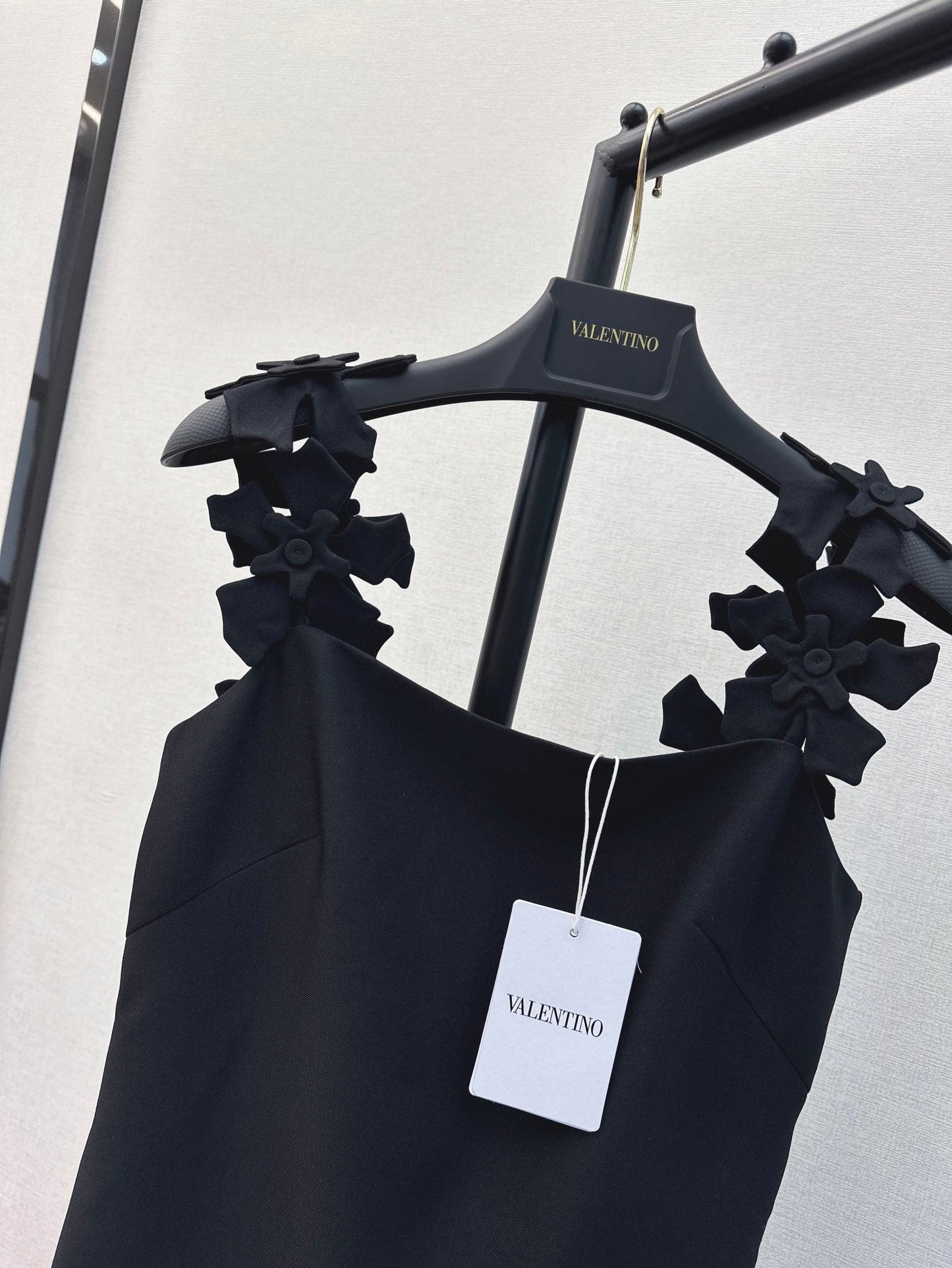 Valen* 25ss 3D flower slip short dress