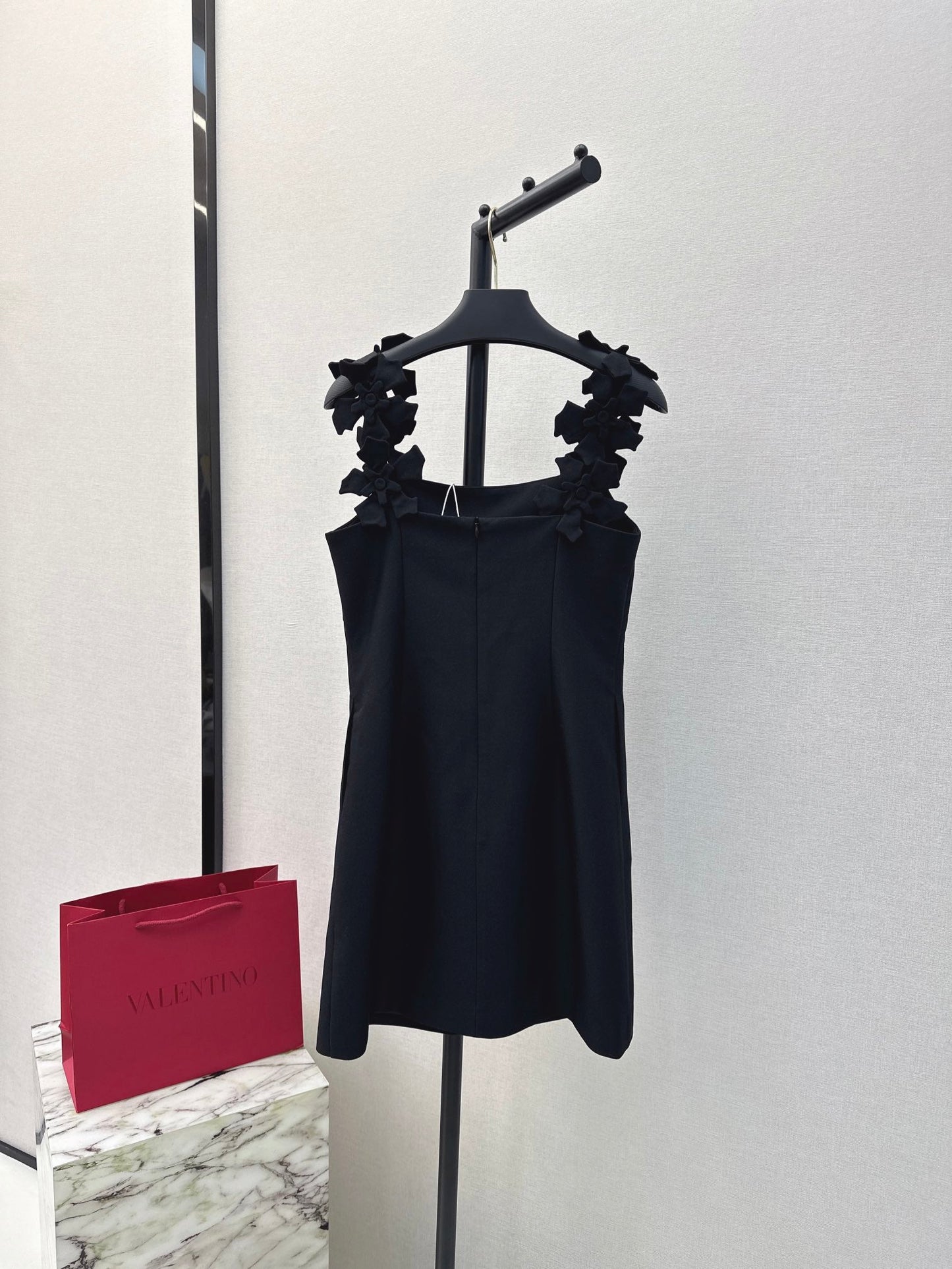 Valen* 25ss 3D flower slip short dress