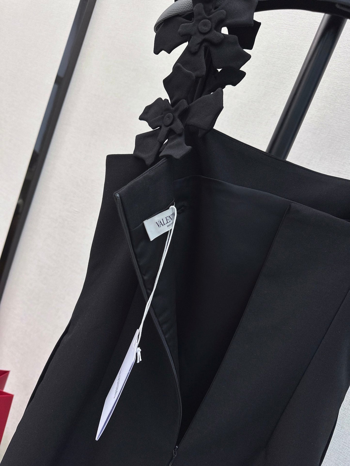 Valen* 25ss 3D flower slip short dress