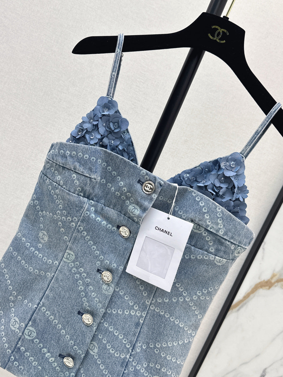 C*nel 25ss denim top