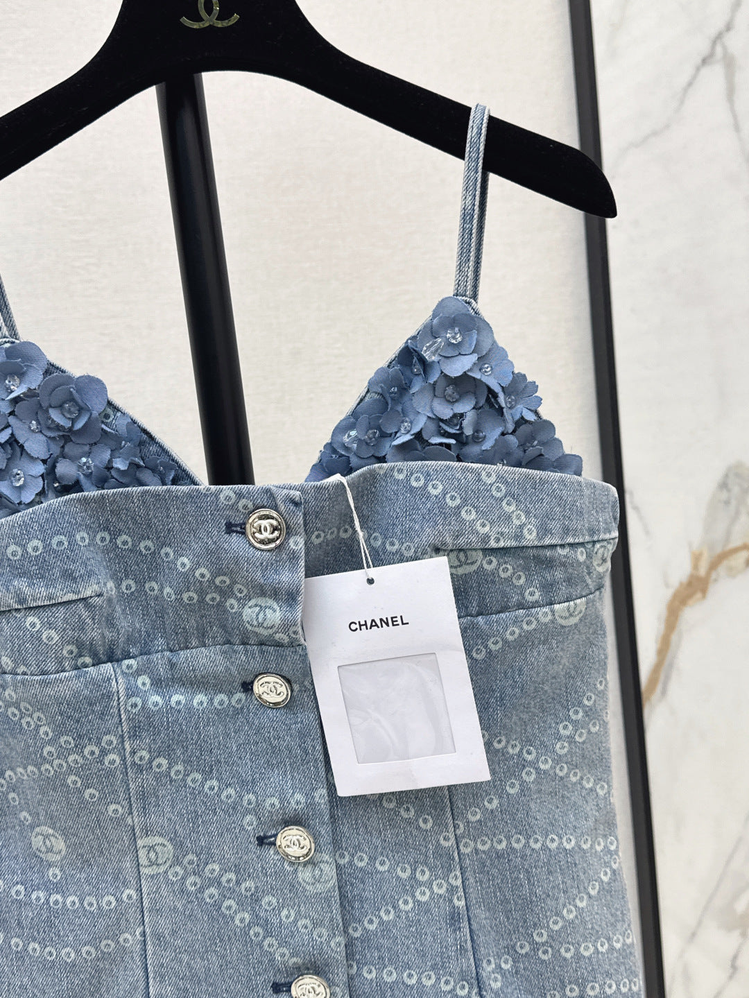 C*nel 25ss denim top
