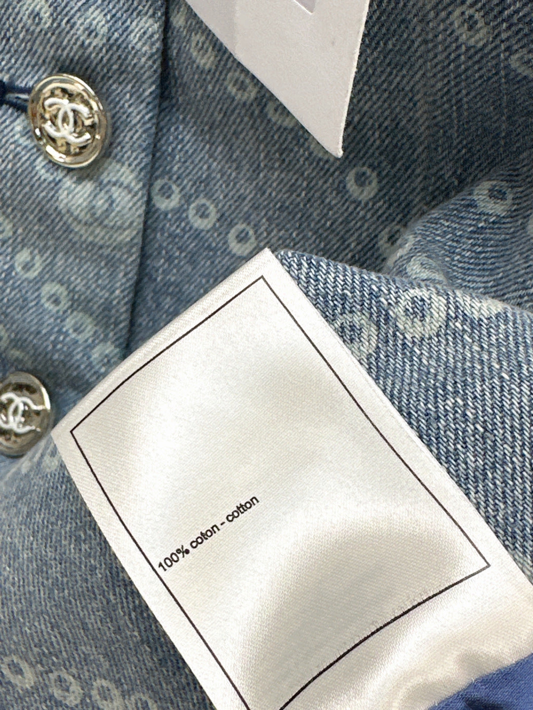 C*nel 25ss denim top