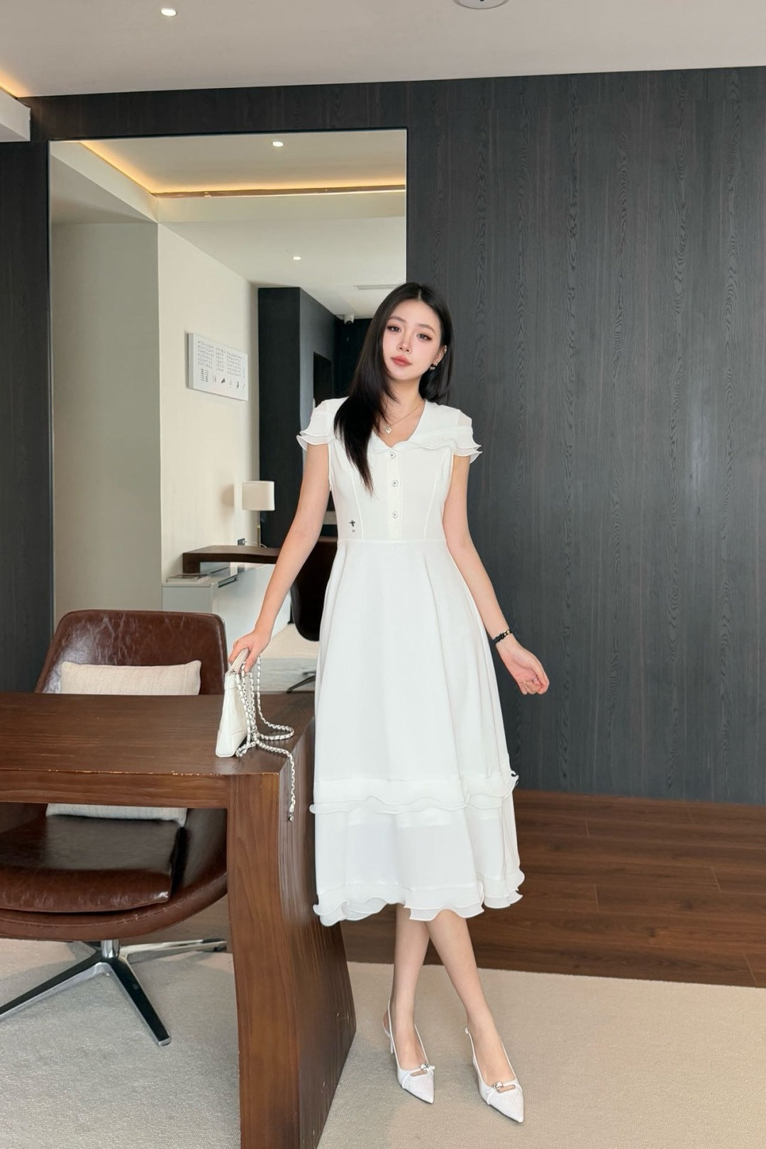 D*r 25ss hooded long dress