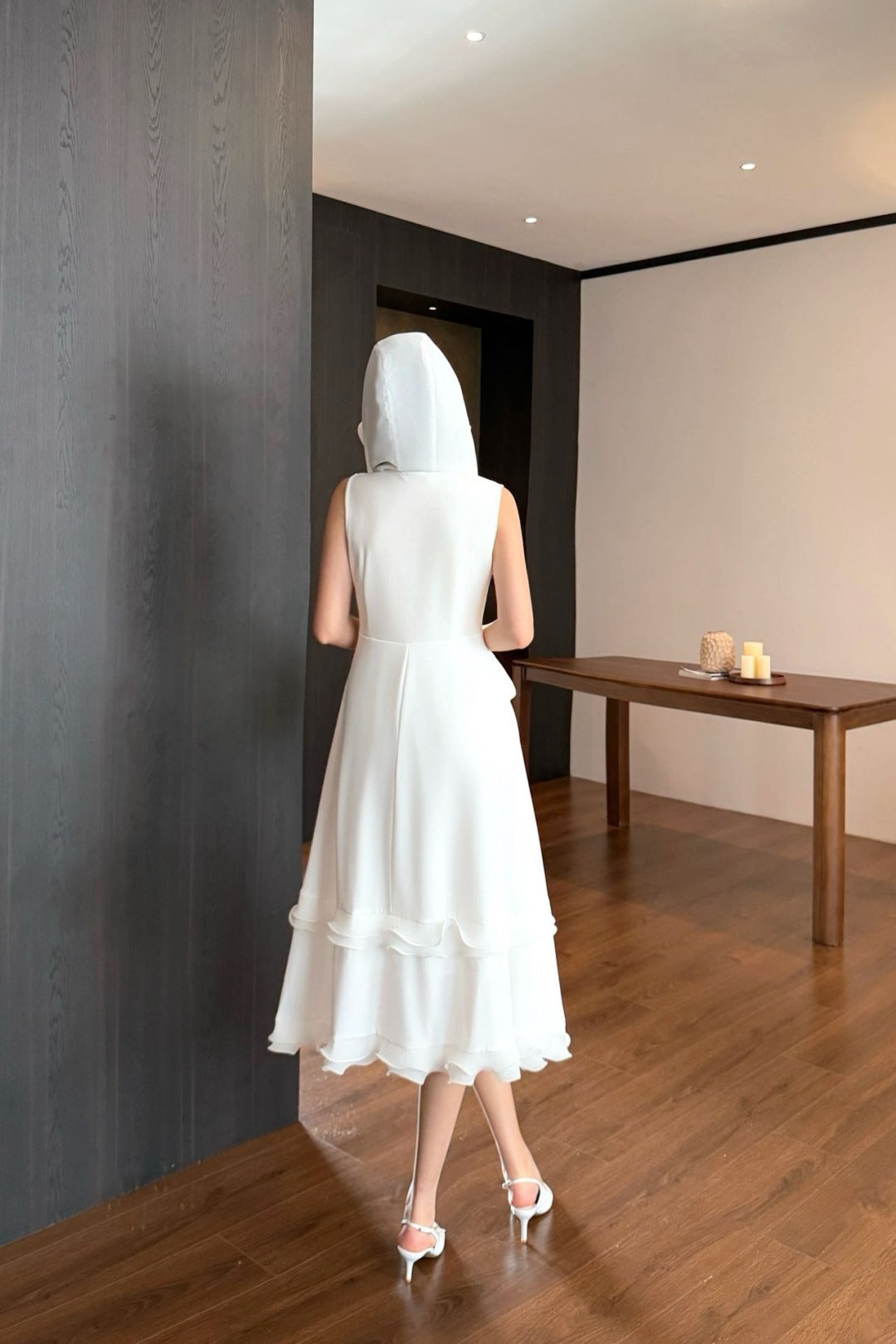 D*r 25ss hooded long dress