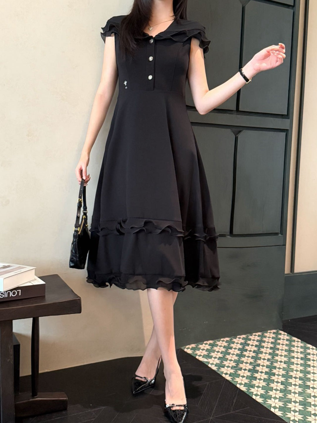 D*r 25ss hooded long dress