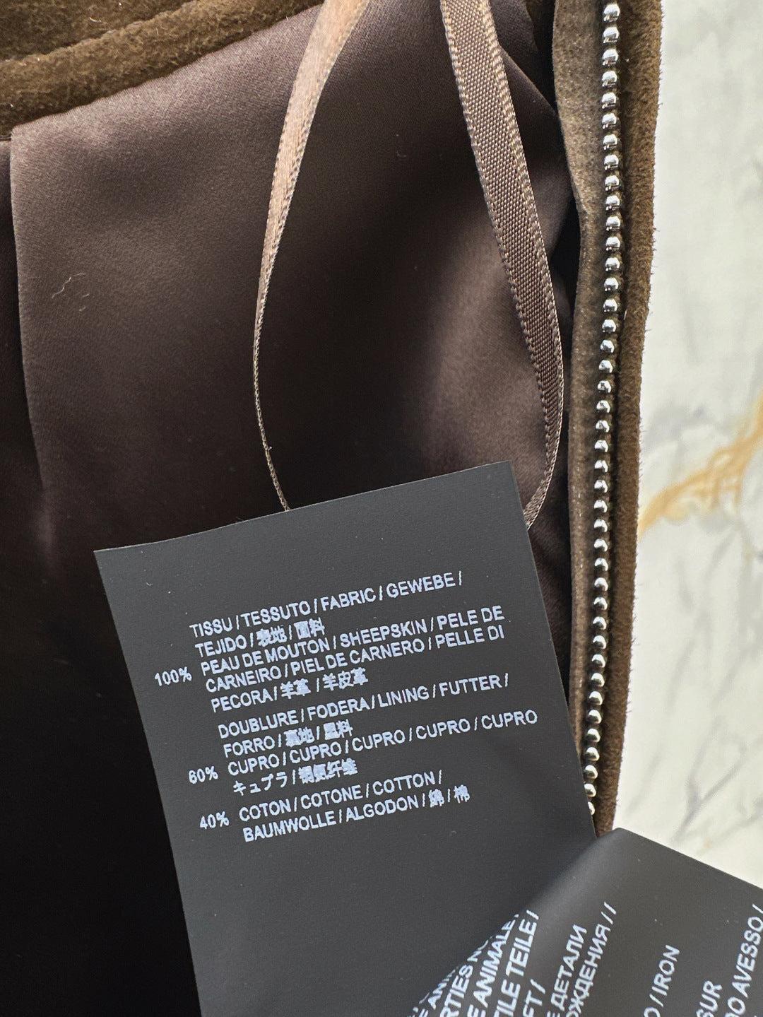 Cel* 25ss suede mini skirt