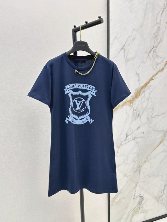 Loui* 25ss crest t-shirt dress