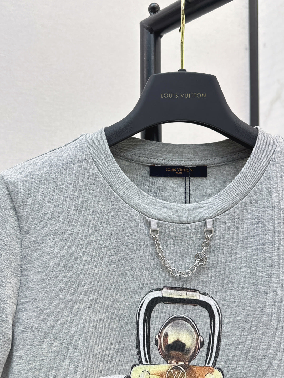 Loui* 25ss robot crop t-shirt