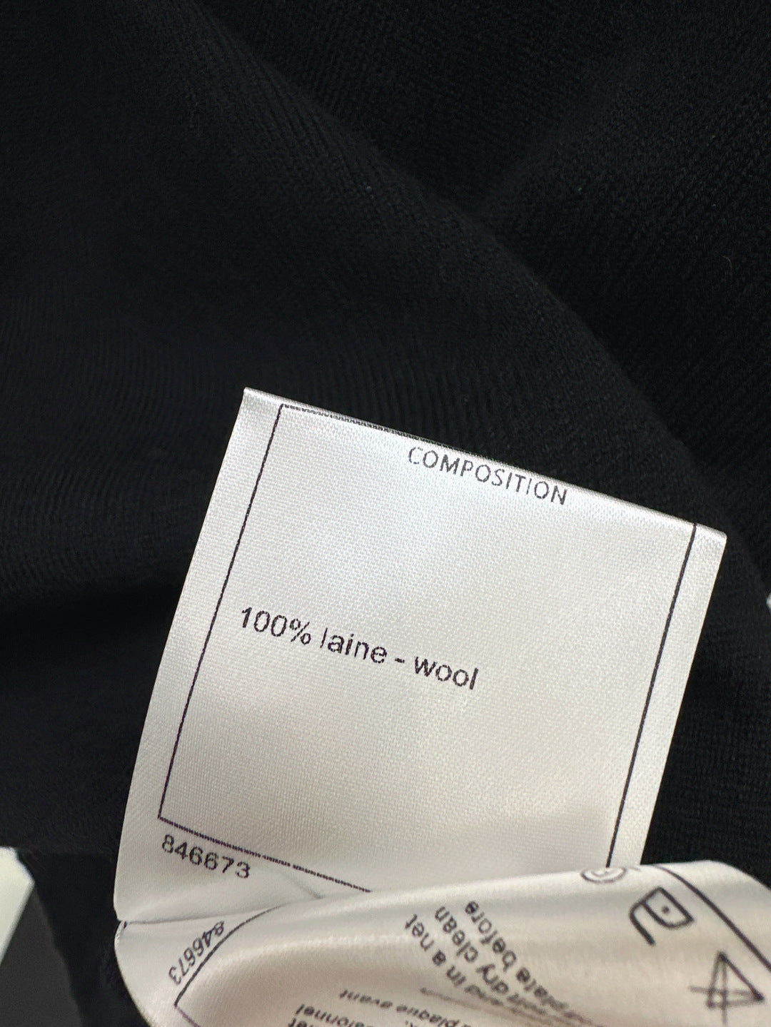 C*nel 25ss color-block knit dress