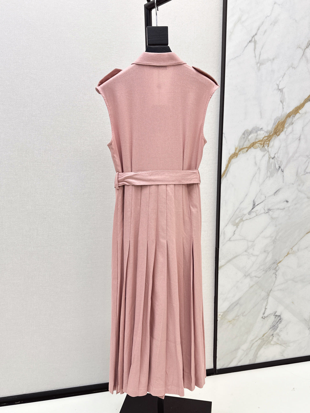 Lor*P 25ss belt sleeveless dress